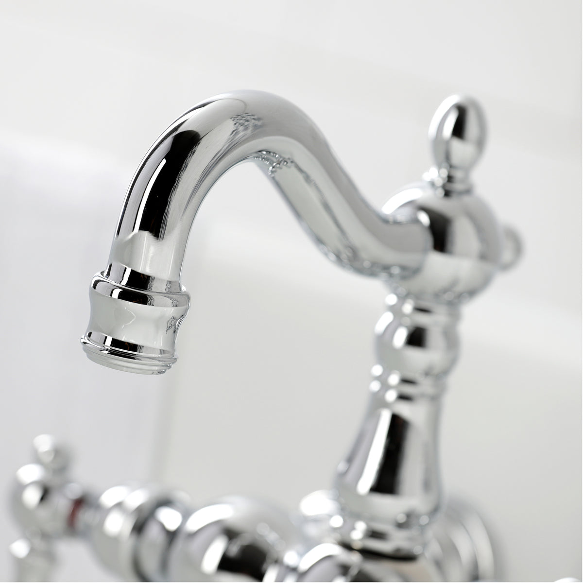 Heritage 3-3/8" Tub Wall Mount Clawfoot Tub Faucet
