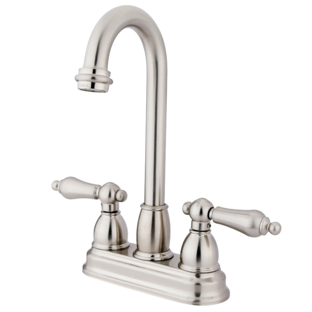 Kingston Brass KB3495AL Restoration 4" Centerset Bar Faucet