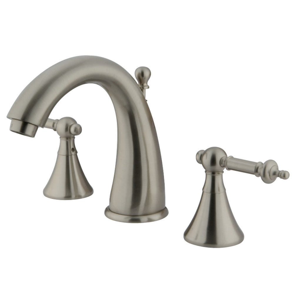 Kingston Brass KS2978TL Templeton Widespread Bathroom Faucet with Brass Pop-Up