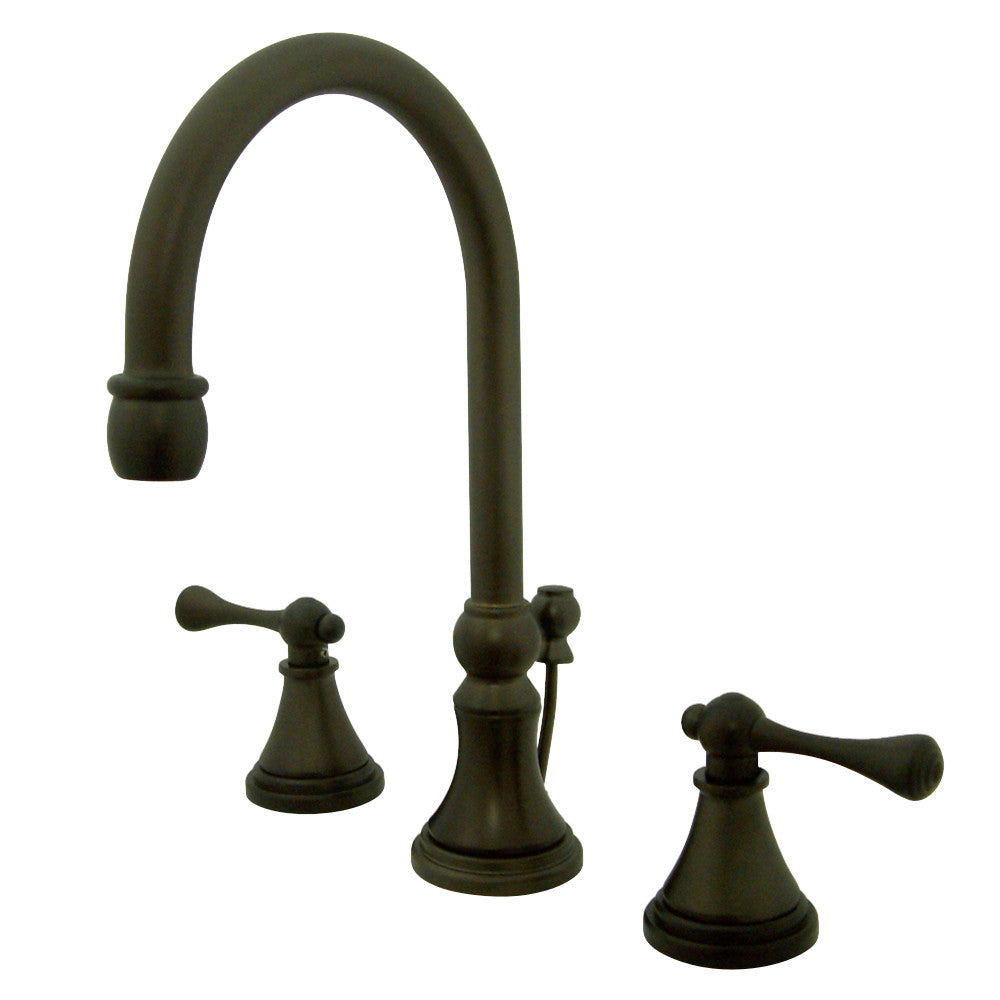 Kingston Brass KS2988BL 8 in. Widespread Bathroom Faucet