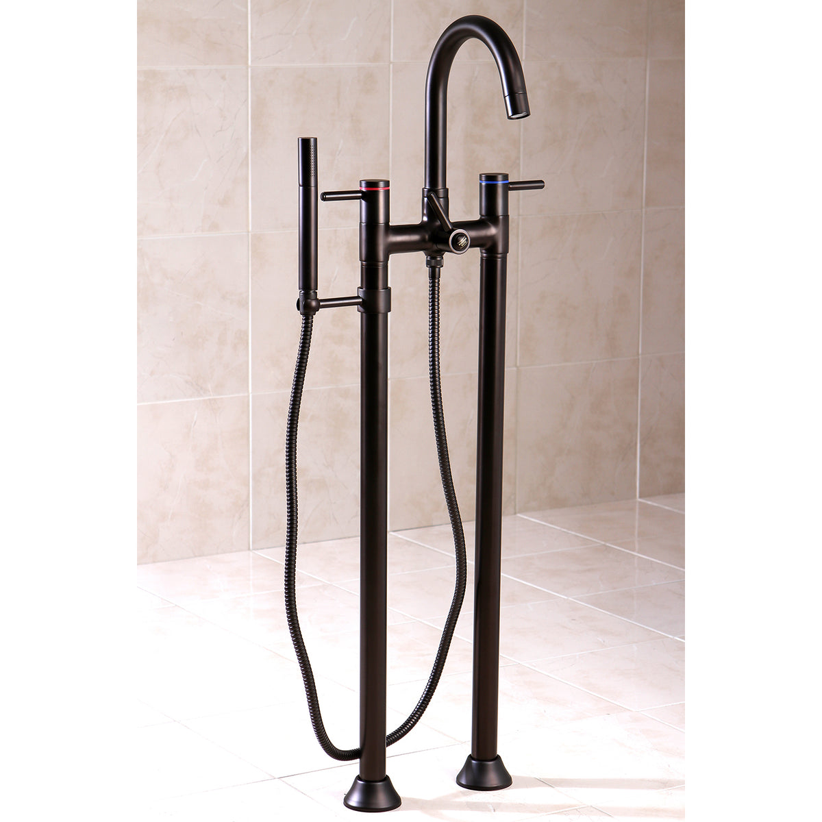 Concord Freestanding Tub Faucet with Hand Shower