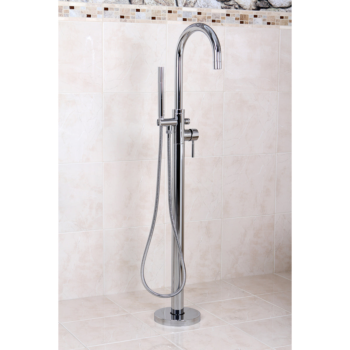 Concord Freestanding Tub Faucet with Hand Shower