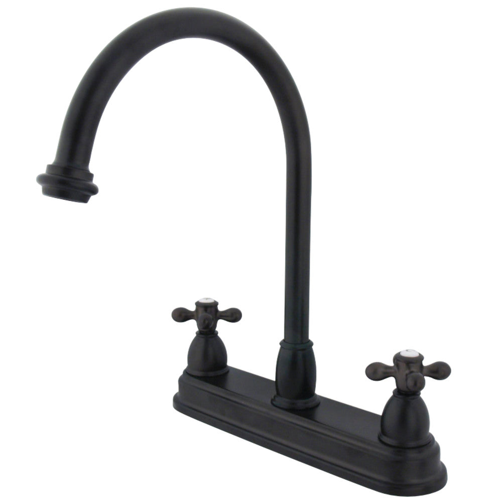 Kingston Brass KB3745AX Restoration Centerset Kitchen Faucet