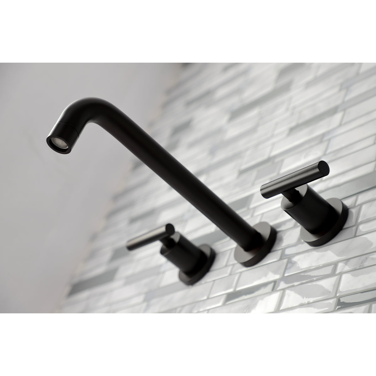 Manhattan Two-Handle Wall Mount Tub Faucet