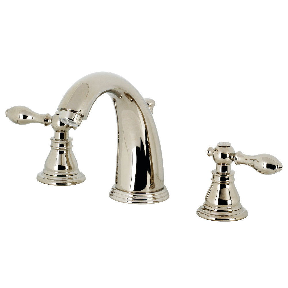Kingston Brass KB981ACL American Classic Widespread Bathroom Faucet with Retail Pop-Up