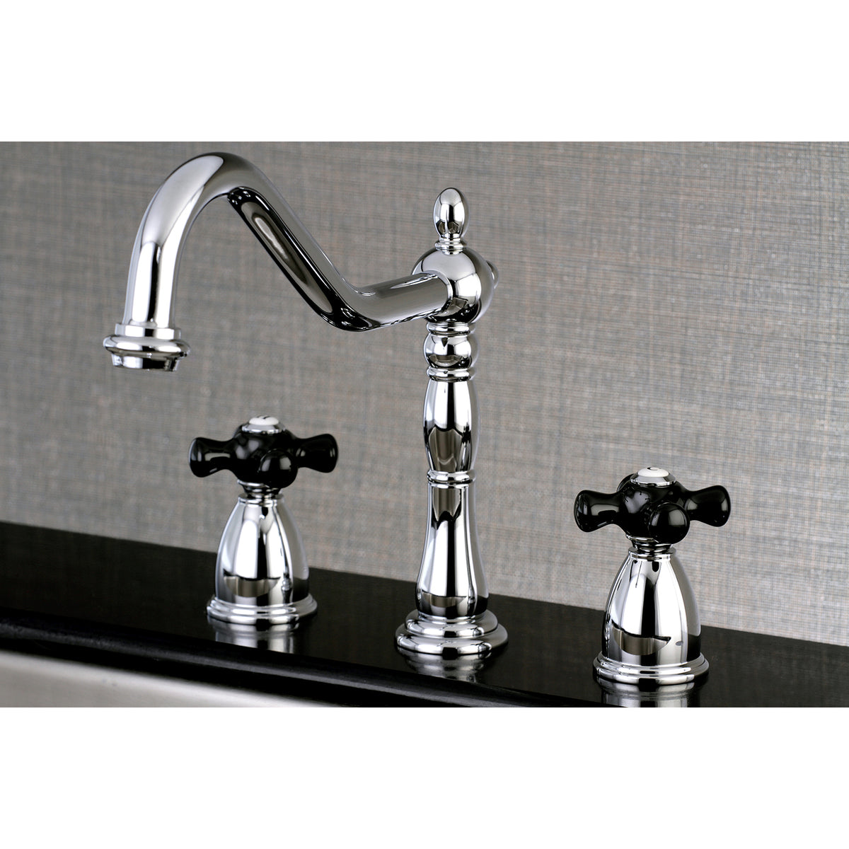 Kingston Brass KB1795PKXLS Widespread Kitchen Faucet
