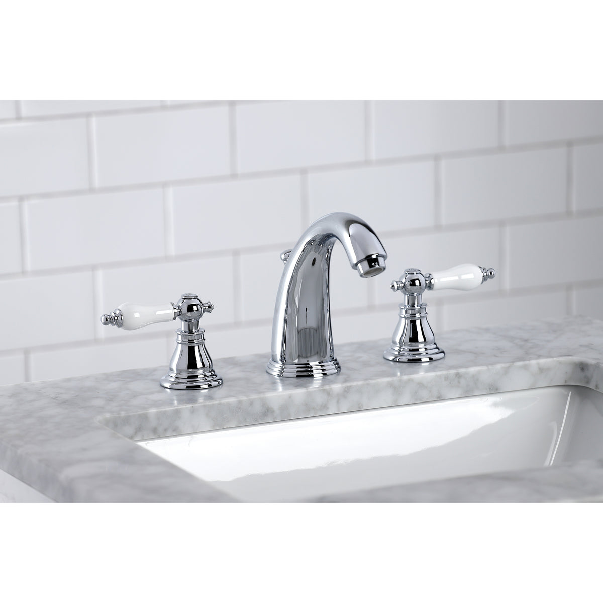 Kingston Brass KB988APL Widespread Bathroom Faucet
