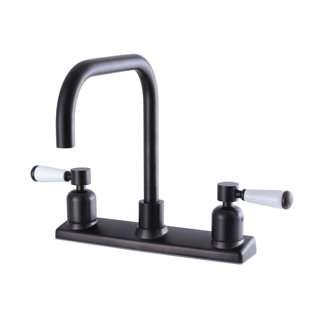 Kingston Brass FB2148DPL Paris 8-Inch Centerset Kitchen Faucet