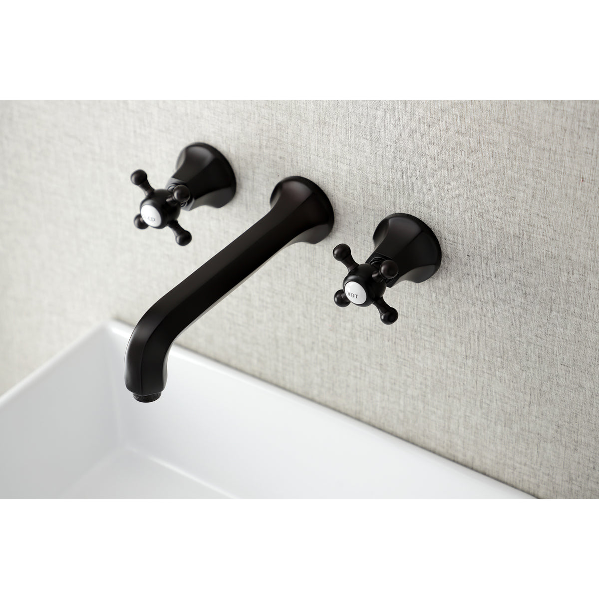 Kingston Brass KS4122BX Wall Mount Bathroom Faucet