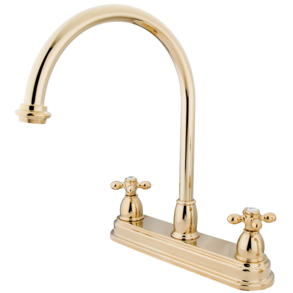 Kingston Brass KB3745AX Restoration Centerset Kitchen Faucet