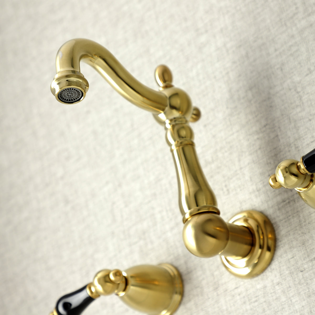 Kingston Brass KS1220PKL Duchess Two-Handle Wall Mount Bathroom Faucet