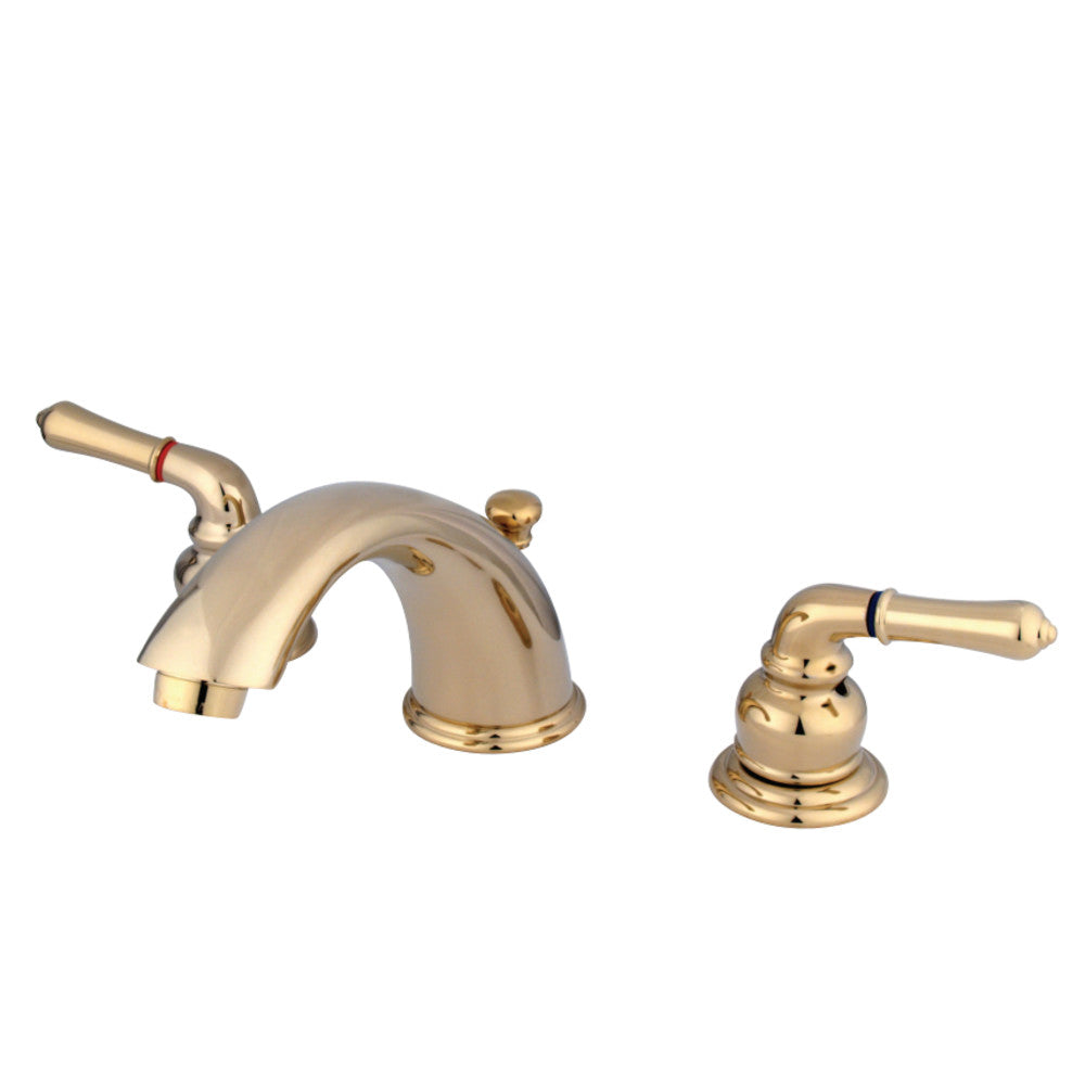 Kingston Brass KB963 Magellan Widespread Bathroom Faucet with Retail Pop-Up