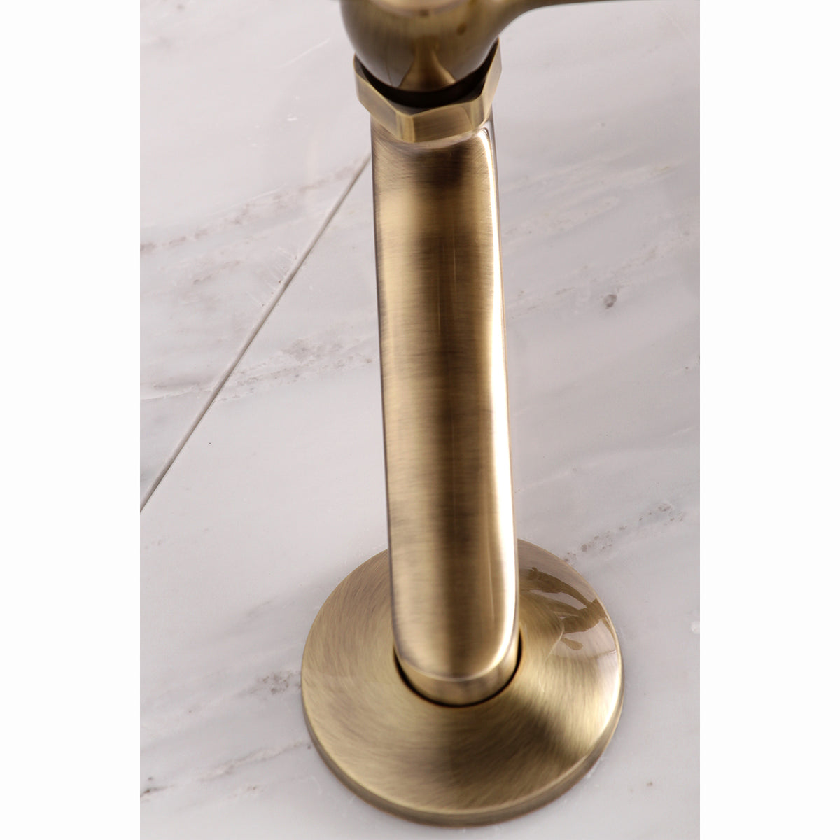 Kingston Tub Wall Mount Clawfoot Tub Faucet with Hand Shower