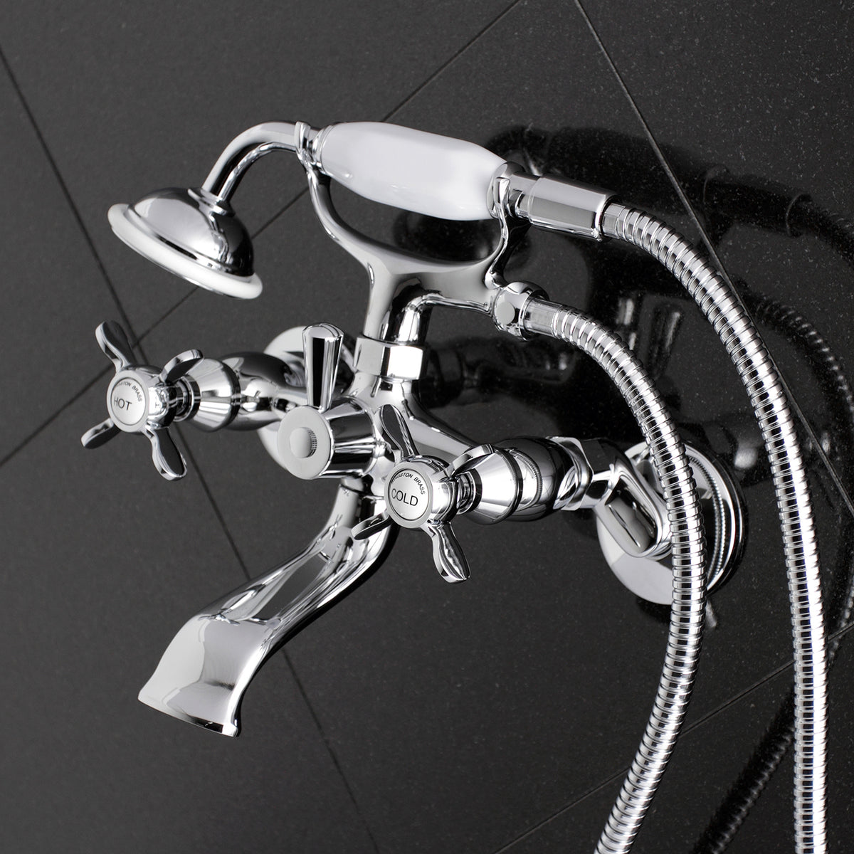 Essex Clawfoot Tub Faucet with Hand Shower