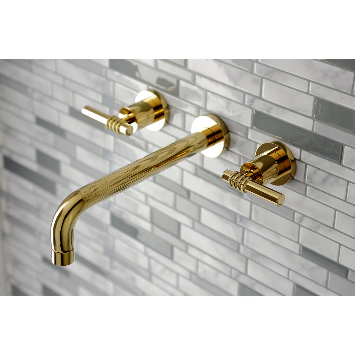 Milano Two-Handle Wall Mount Tub Faucet