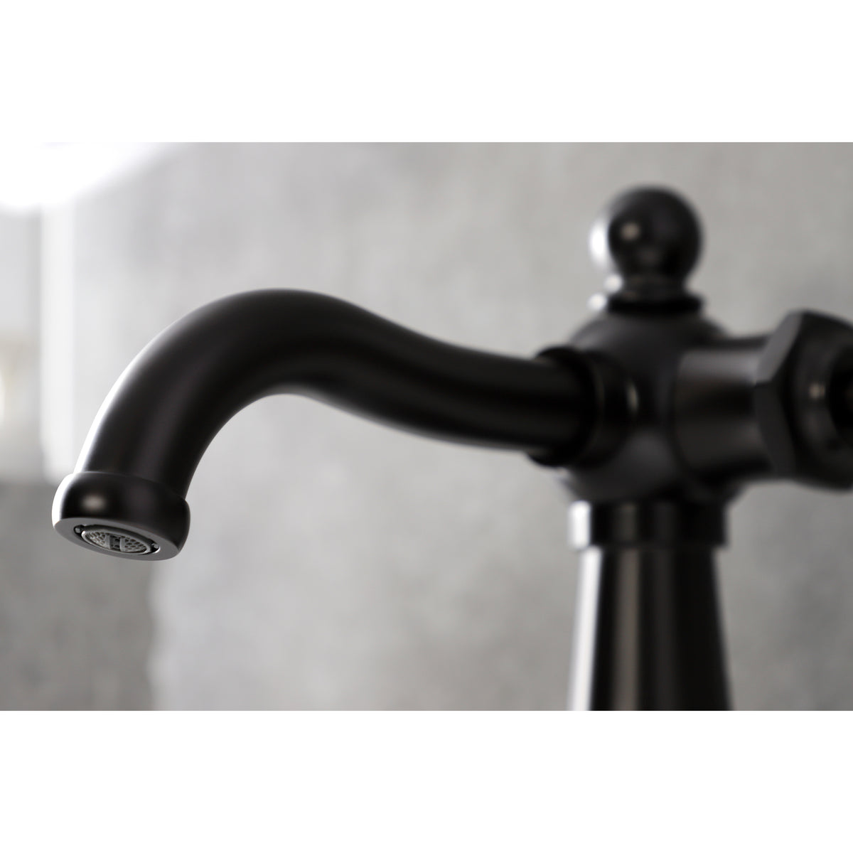 Kingston Brass KSD154KLCP Nautical Single-Handle Bathroom Faucet with Push Pop-Up