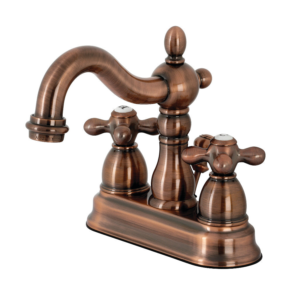 Kingston Brass KB1601AX Heritage 4 in. Centerset Bathroom Faucet