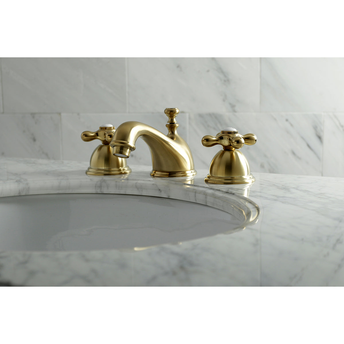 Kingston Brass KS3962AX 8 in. Widespread Bathroom Faucet