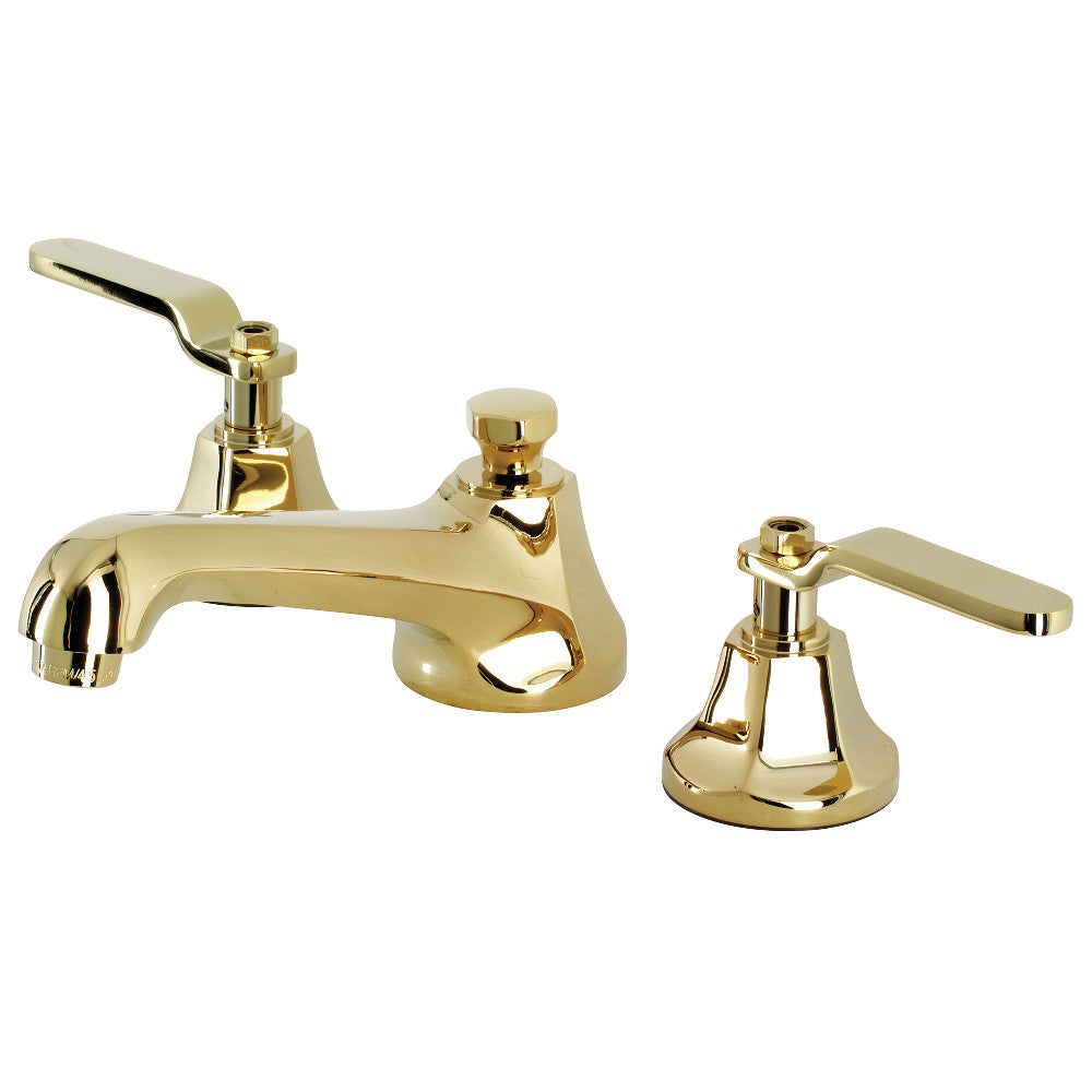 Kingston Brass KS4468KL Whitaker Widespread Bathroom Faucet with Brass Pop-Up