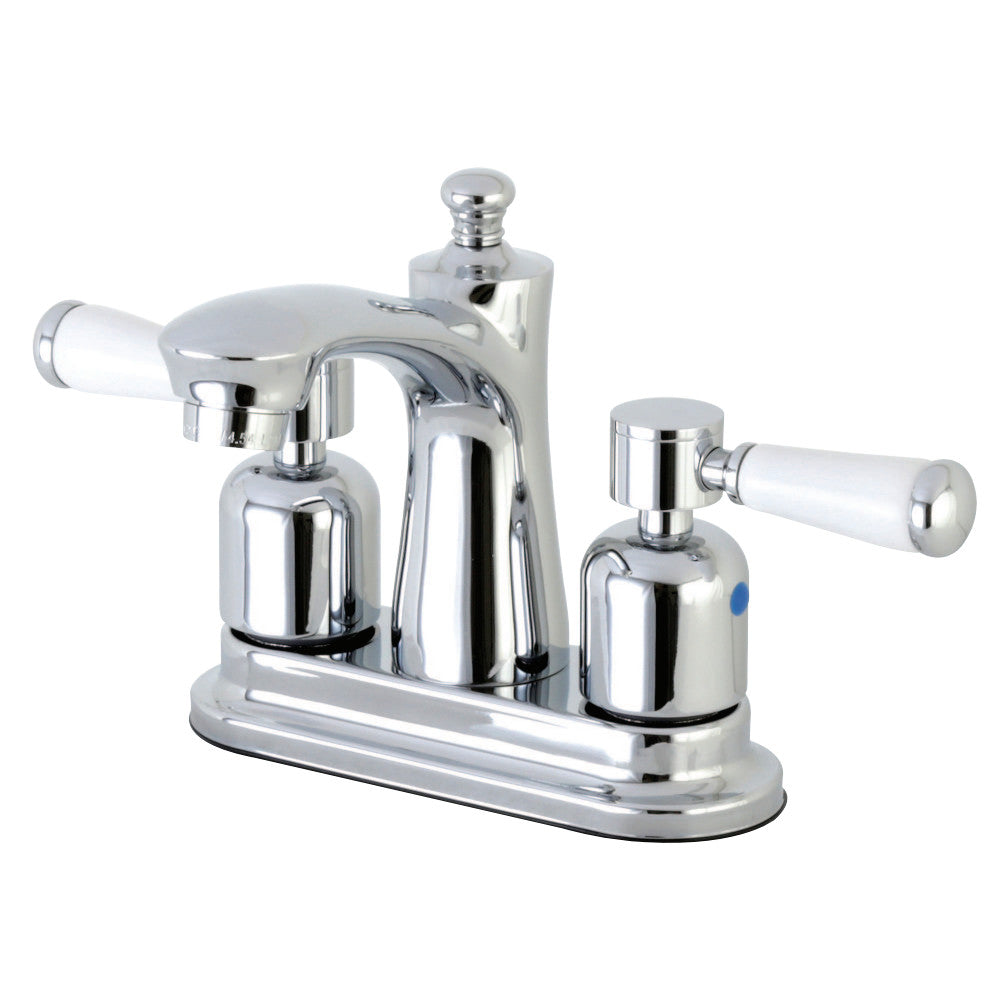 Kingston Brass FB7621DPL 4 in. Centerset Bathroom Faucet