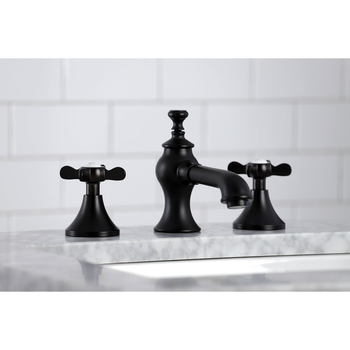 Kingston Brass KC7065BEX 8 in. Widespread Bathroom Faucet