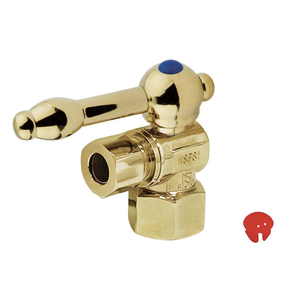 Kingston Brass 1/2" IPS X 3/8" OD Comp Angle Stop Valve