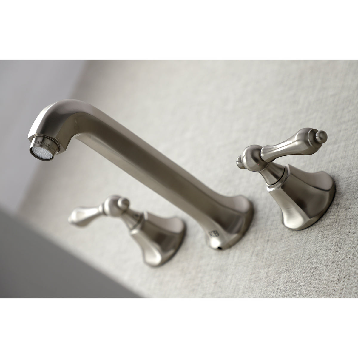 Kingston Brass KS4128AL Metropolitan 2-Handle Wall Mount Bathroom Faucet