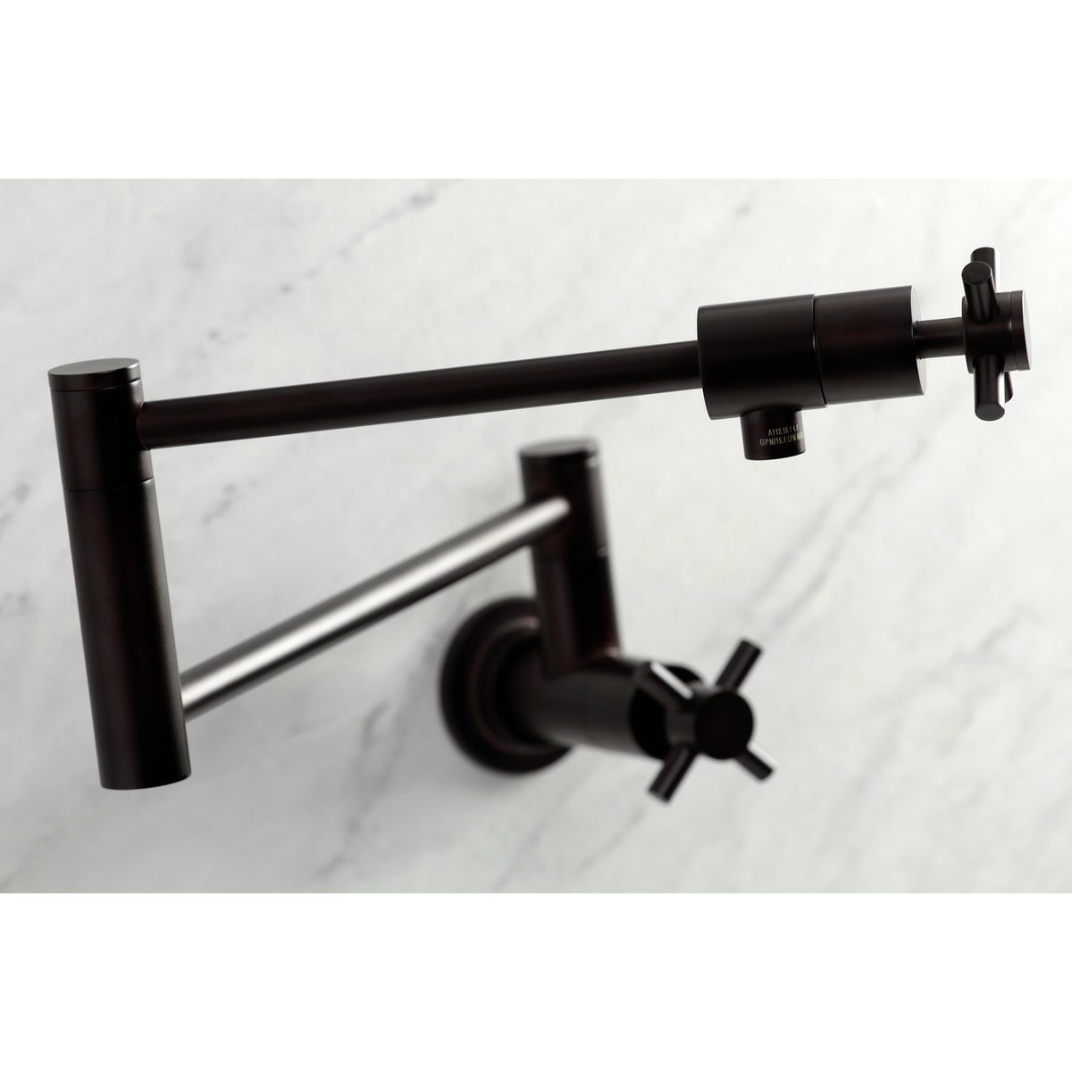 Kingston Brass KS4108DX Concord Wall Mount Pot Filler
