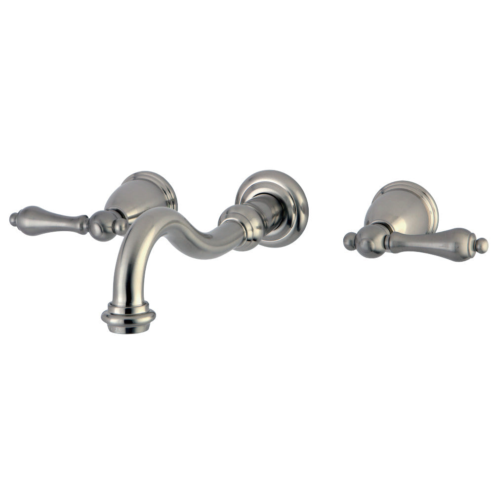 Kingston Brass KS3121AL Vintage 2-Handle Wall Mount Bathroom Faucet