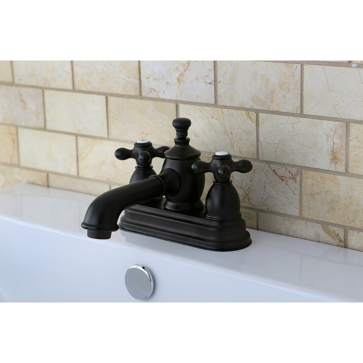Kingston Brass KS7002AX 4 in. Centerset Bathroom Faucet