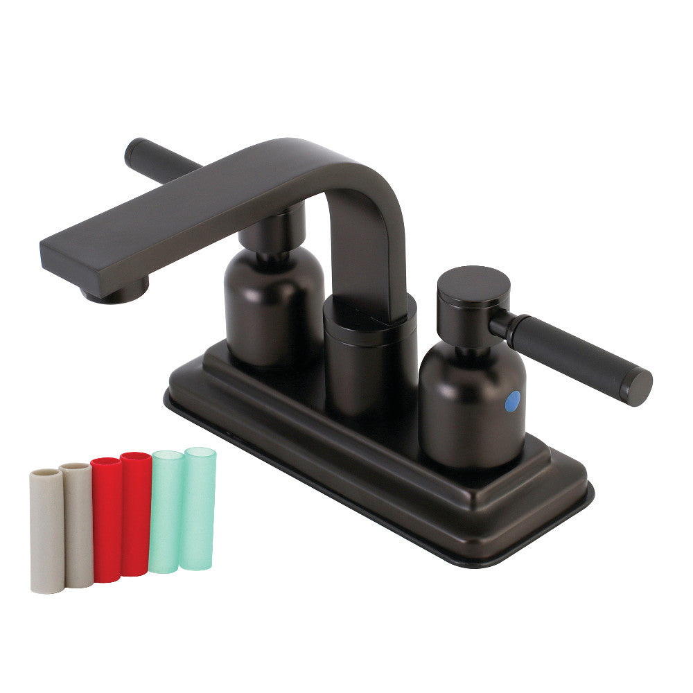Kingston Brass KB8465DKL Kaiser 4-Inch Centerset Bathroom Faucet