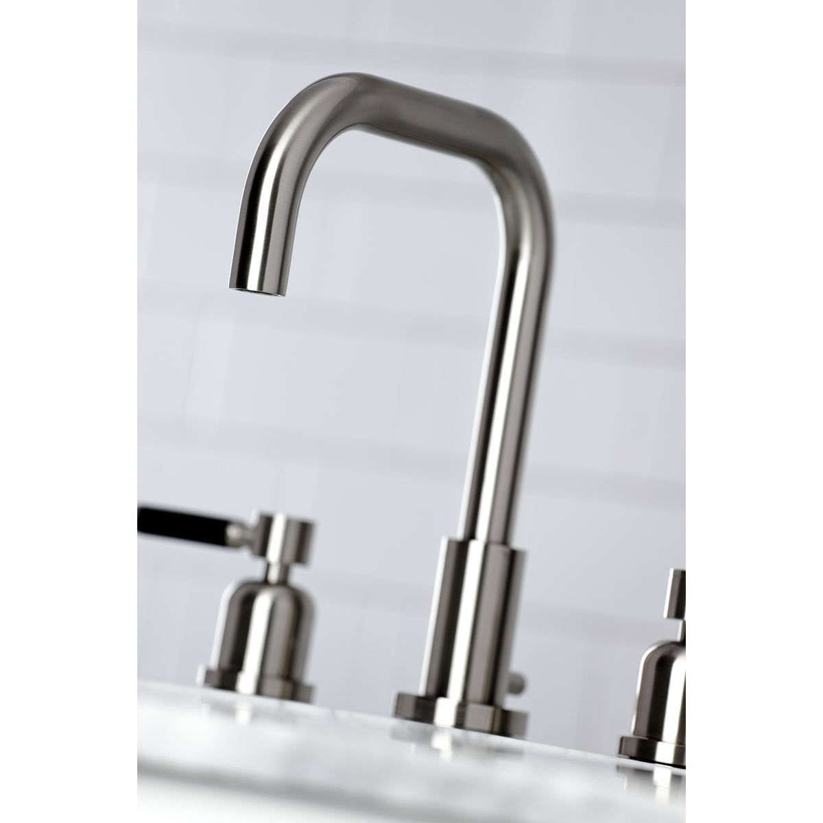 Kingston Brass FSC8930DKL Kaiser Widespread Bathroom Faucet with Brass Pop-Up