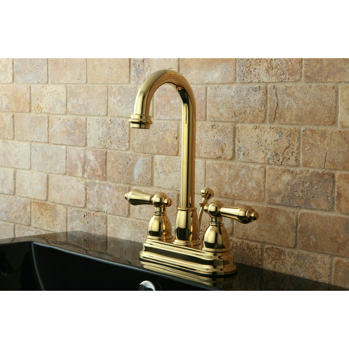 Kingston Brass KB3611AL 4 in. Centerset Bathroom Faucet