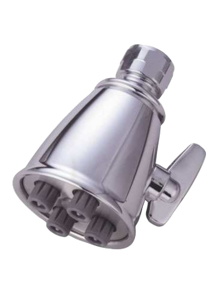 Victorian 2-1/4" Adjustable Jet Brass Shower Head