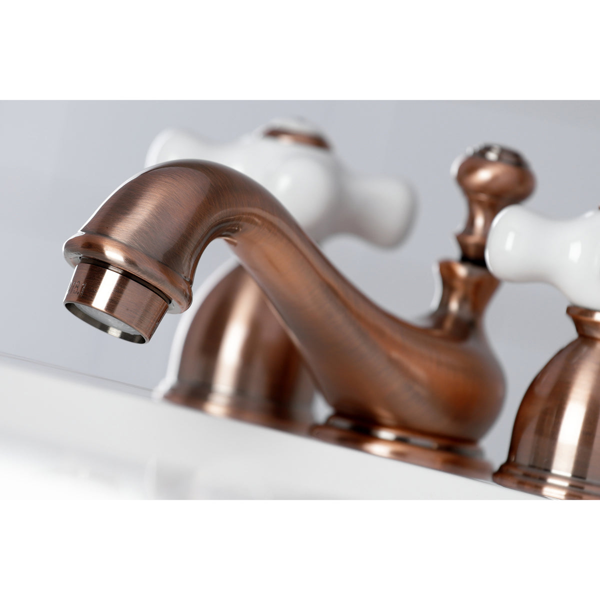 Kingston Brass KS3958PX Mini-Widespread Bathroom Faucet