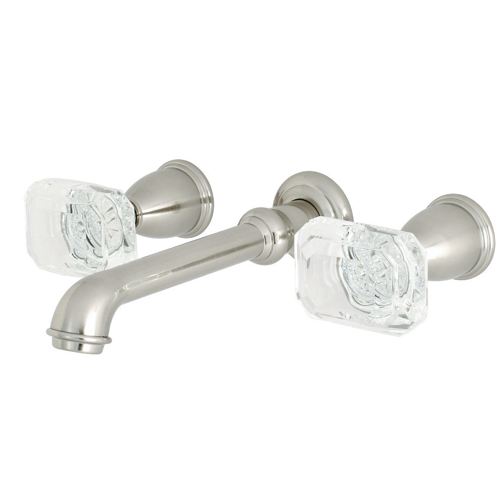 Krystal Onyx Wall Mount Roman Tub Faucet