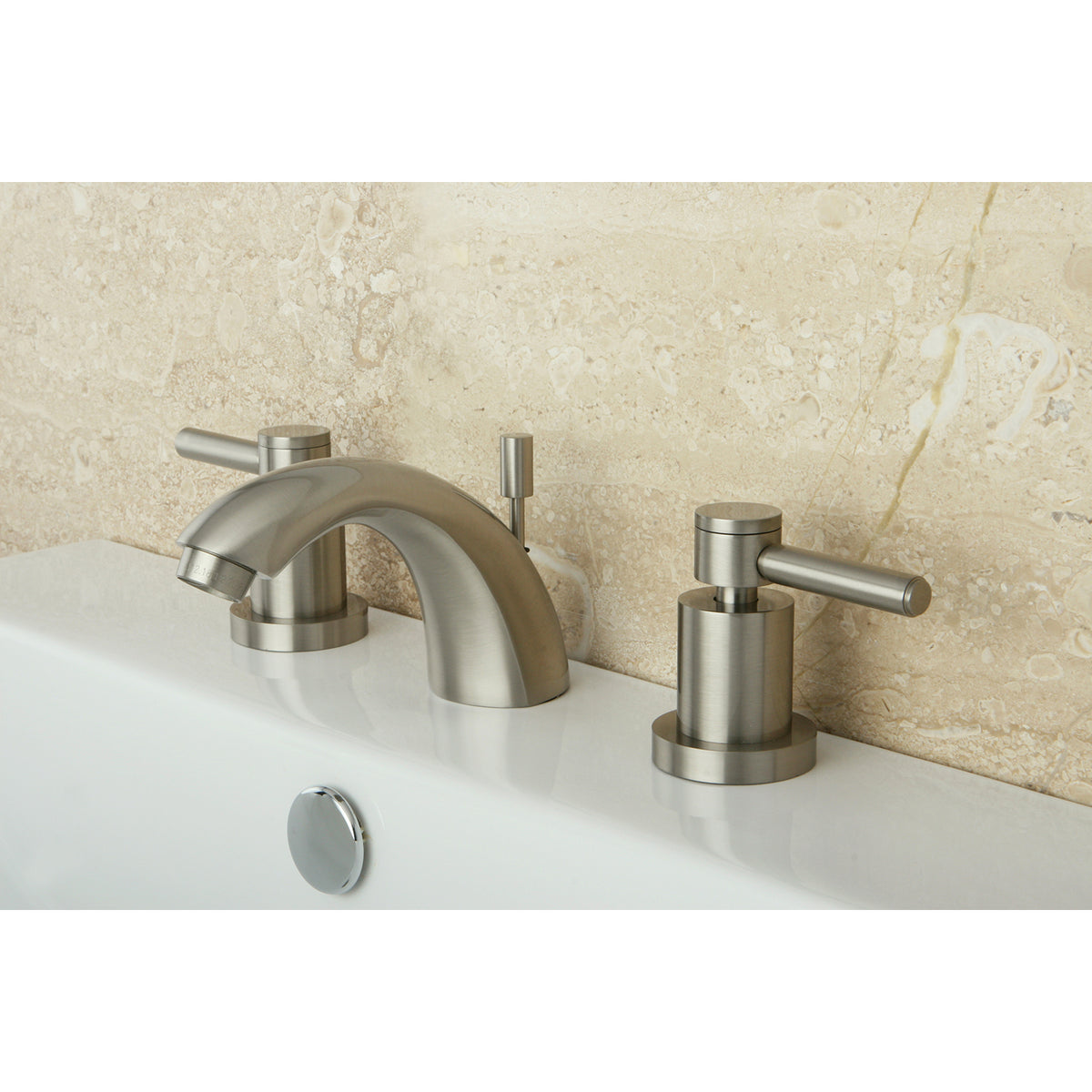 Kingston Brass KS2958DL Mini-Widespread Bathroom Faucet