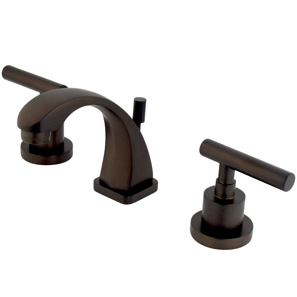 Kingston Brass KS4943CML Manhattan 8 in. Widespread Bathroom Faucet