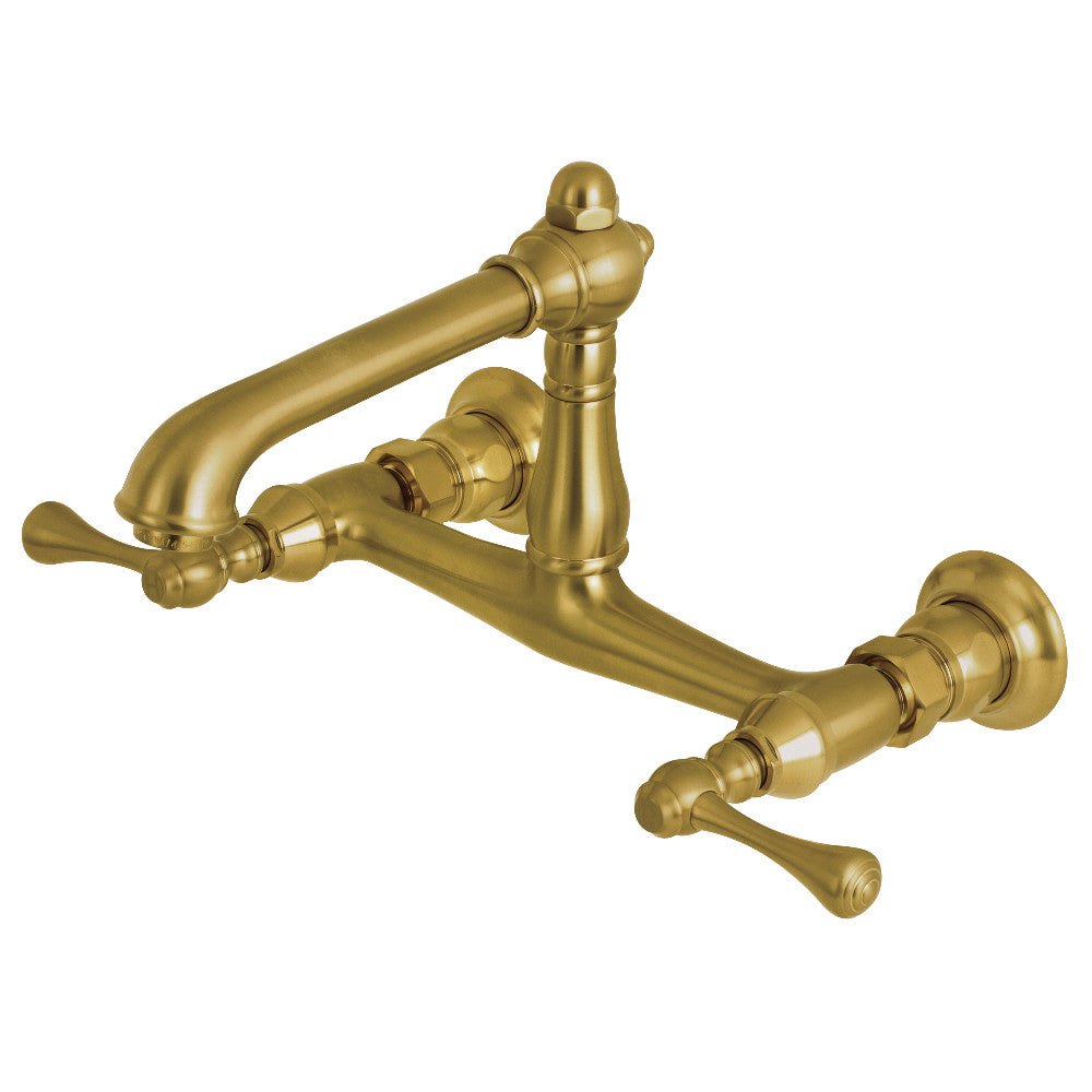 Kingston Brass KS7242BL Wall Mount Bathroom Faucet
