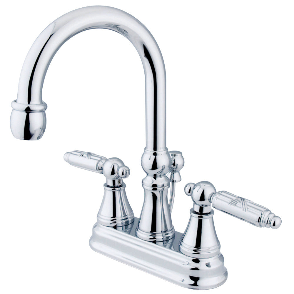 Kingston Brass KS2611GL 4 in. Centerset Bathroom Faucet