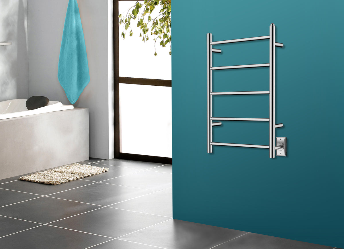 Kingston Brass Templeton Freestanding/Wall Mount Hardwired or Plug-In Towel Warmer