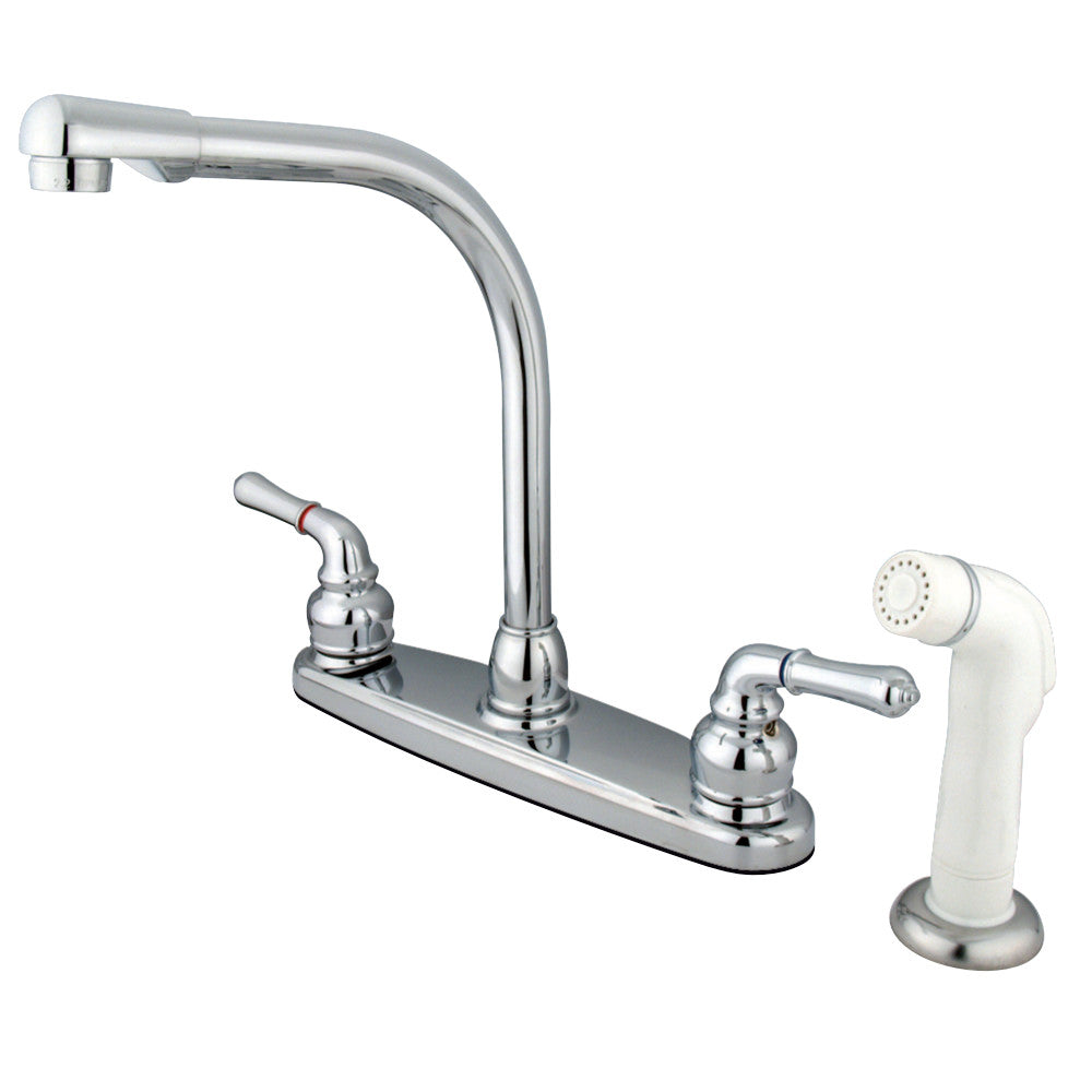 Kingston Brass KB756 Magellan 8-Inch Centerset Kitchen Faucet