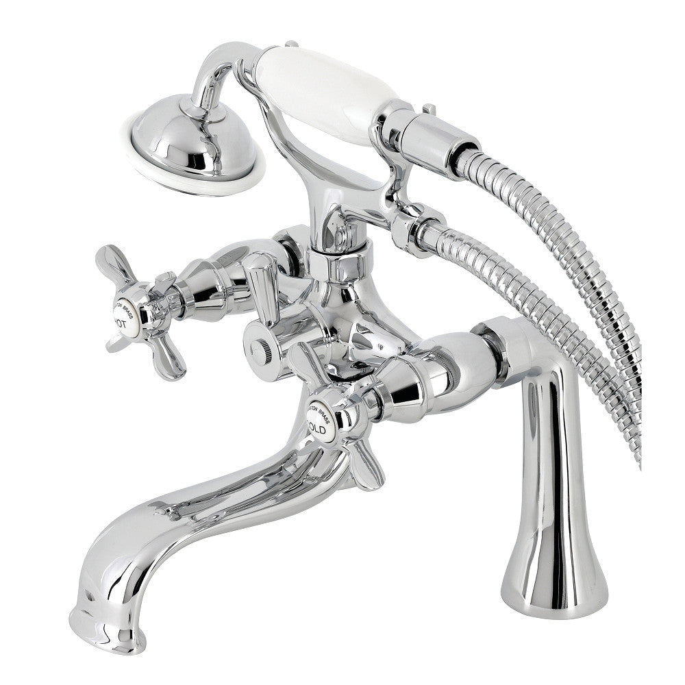 Essex Deck Mount Clawfoot Tub Faucet with Hand Shower