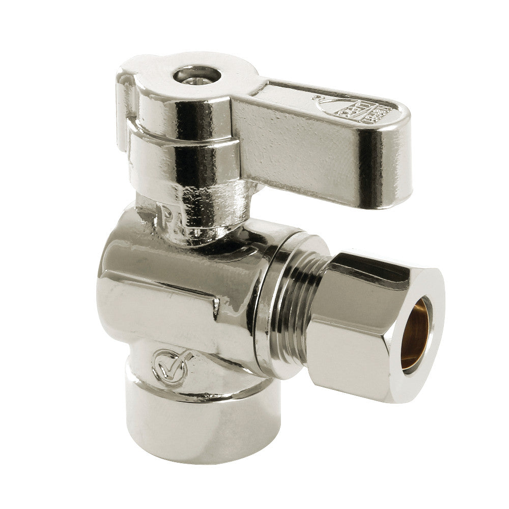 Kingston Brass 1/2" Sweat x 3/8" OD Comp Angle Stop Valve