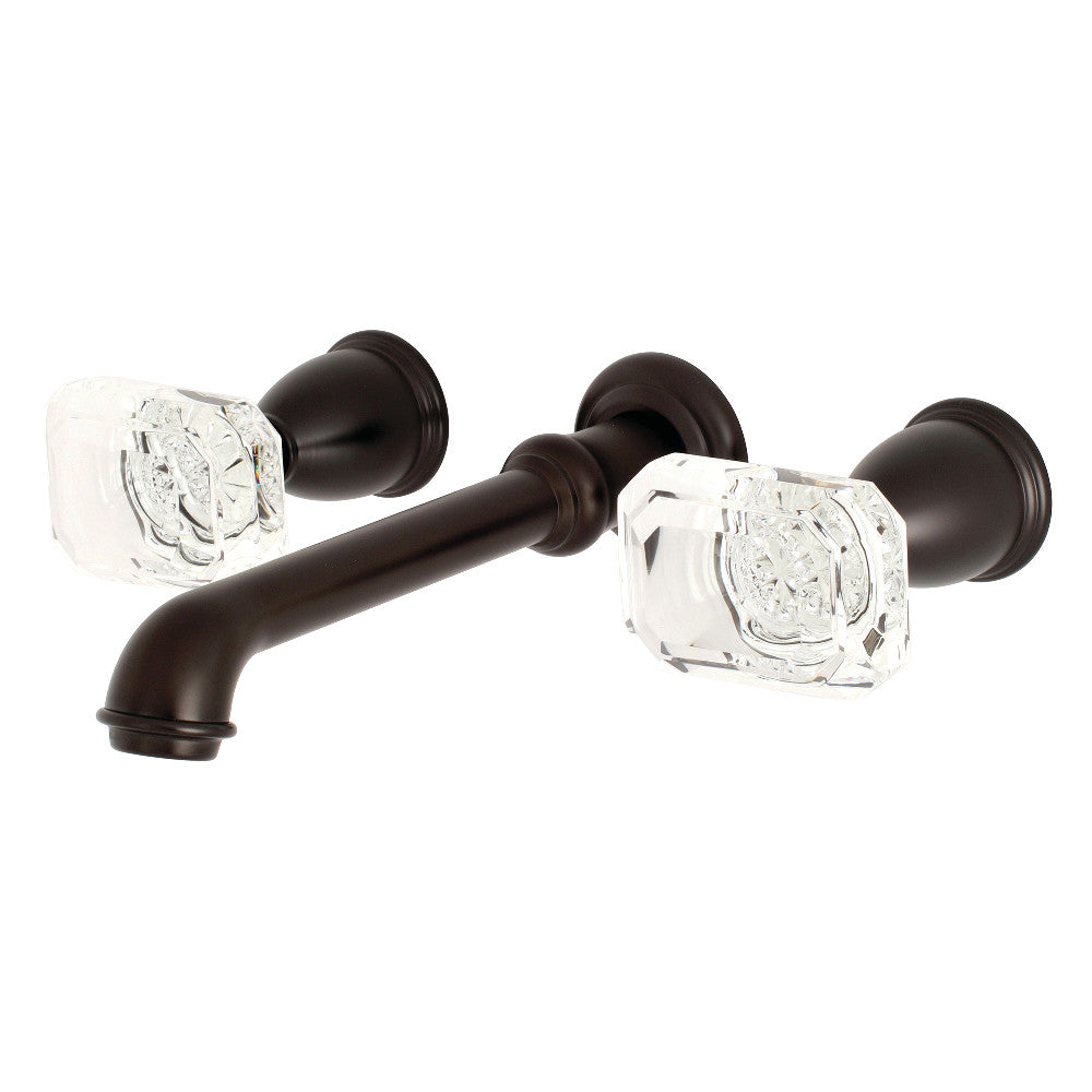 Krystal Onyx Wall Mount Roman Tub Faucet