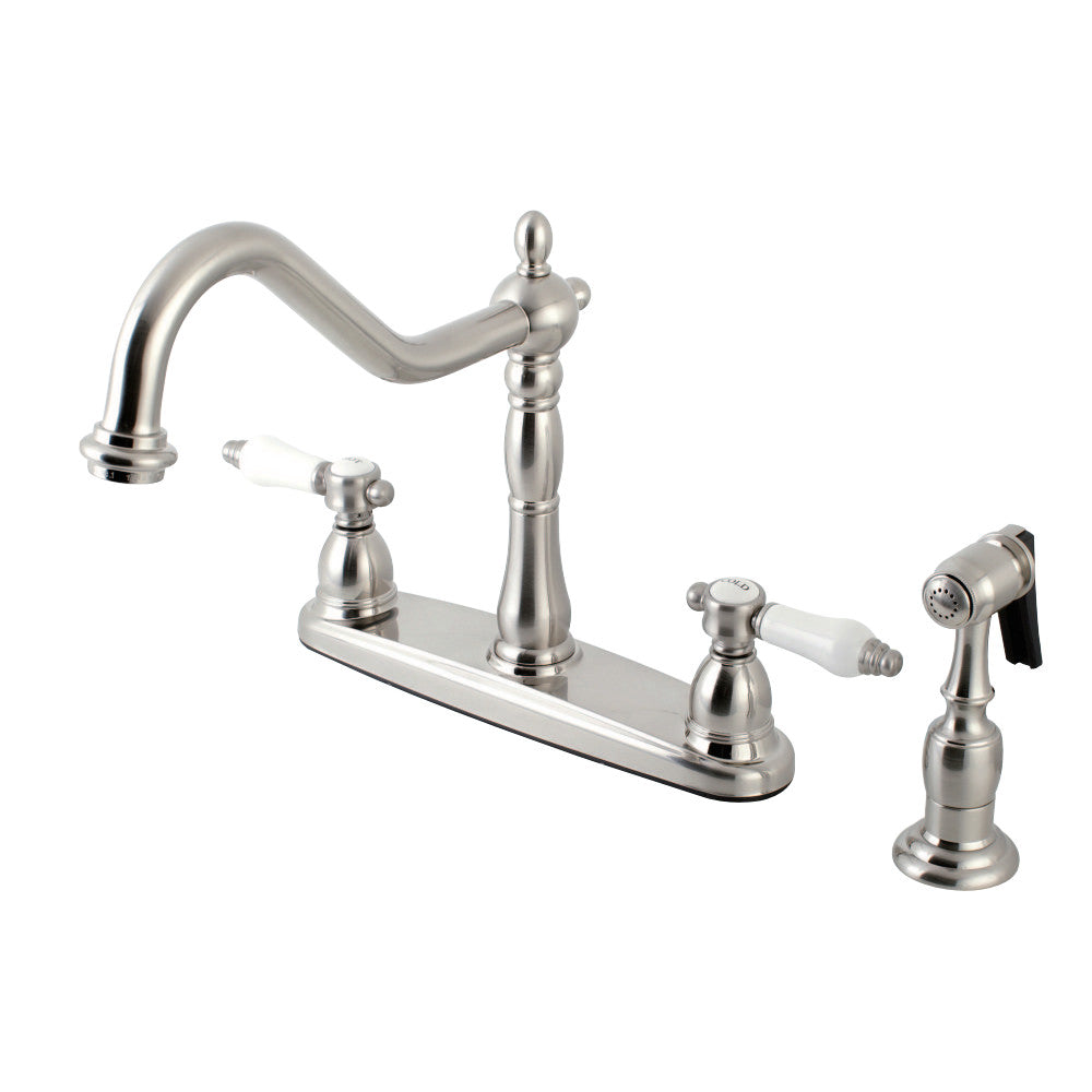 Kingston Brass KB1752BPLBS Bel-Air Centerset Kitchen Faucet