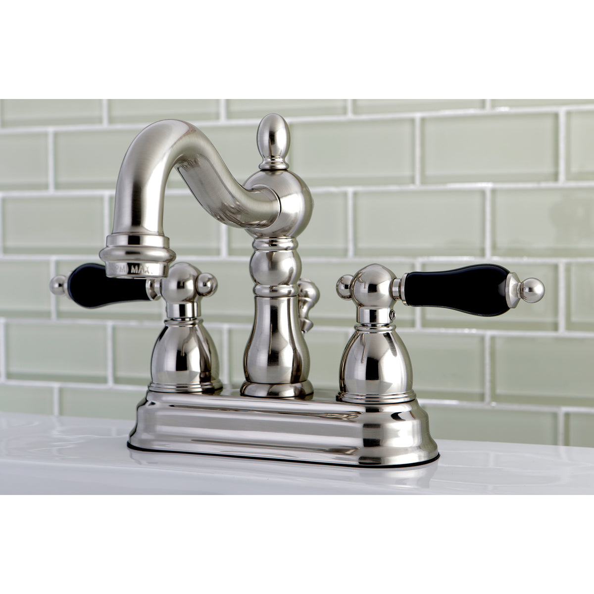 Kingston Brass KB1601PKL 4 in. Centerset Bathroom Faucet