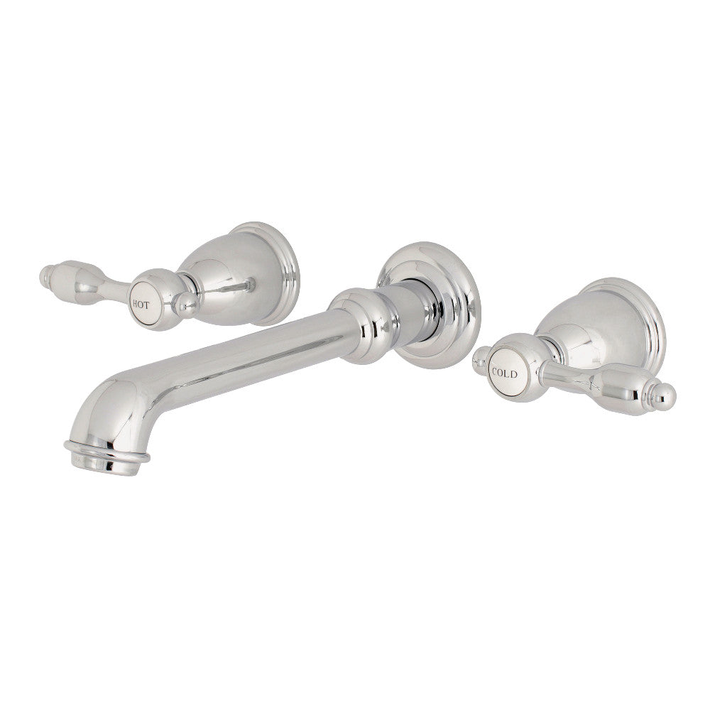 Kingston Brass KS7125TAL Tudor Two-Handle Wall Mount Bathroom Faucet