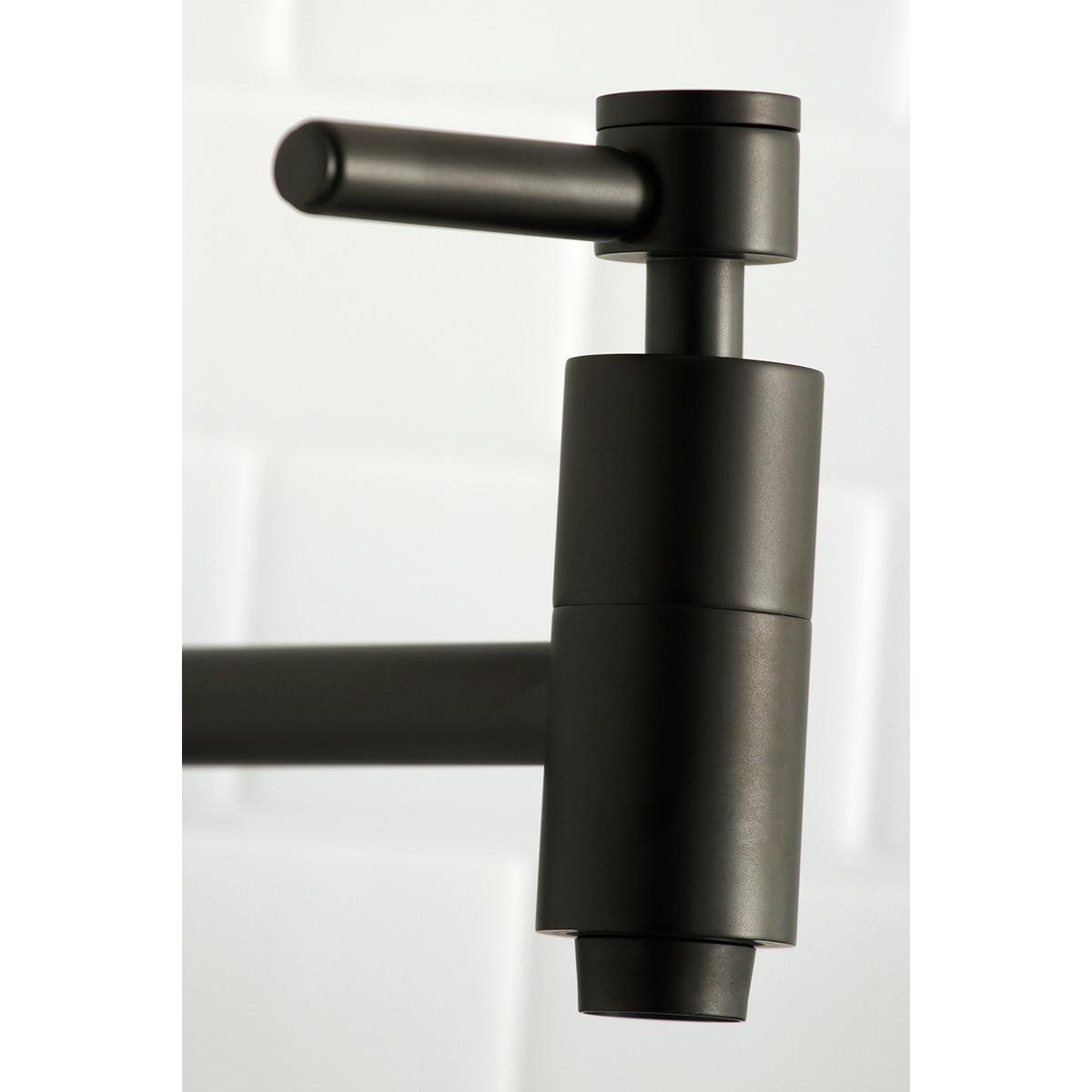 Kingston Brass KS8107DL Concord Wall Mount Pot Filler Kitchen Faucet