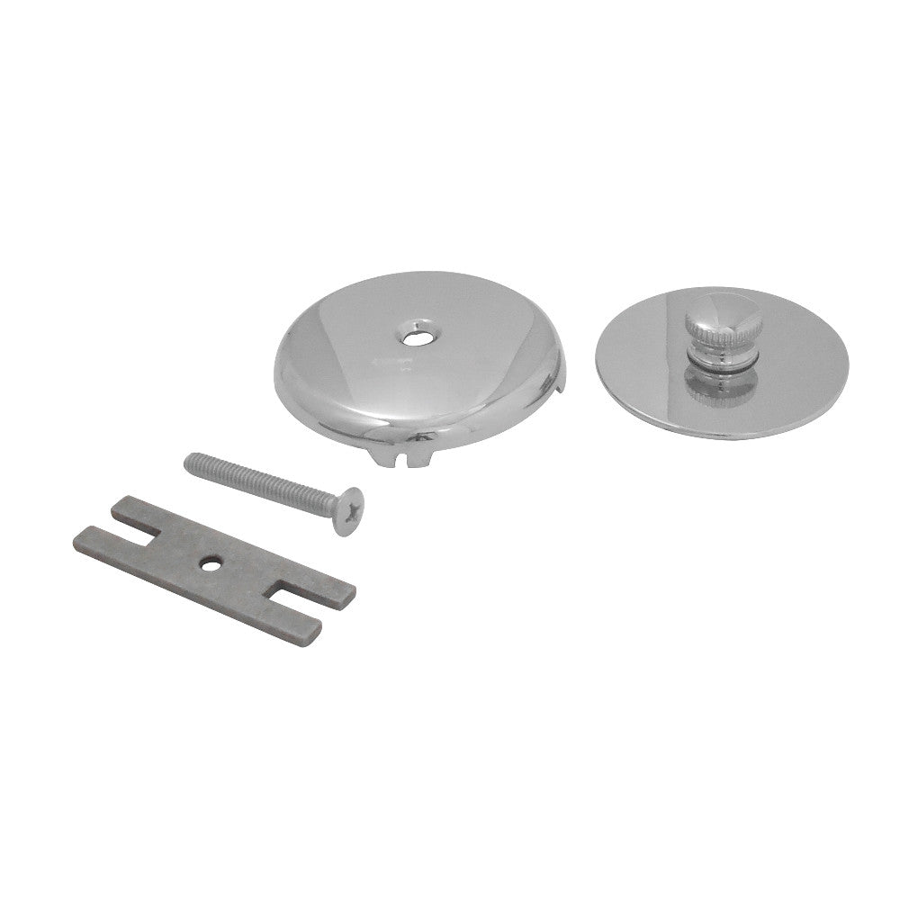 Kingston Brass Tub Drain Stopper with Overflow Plate Replacement Trim Kit